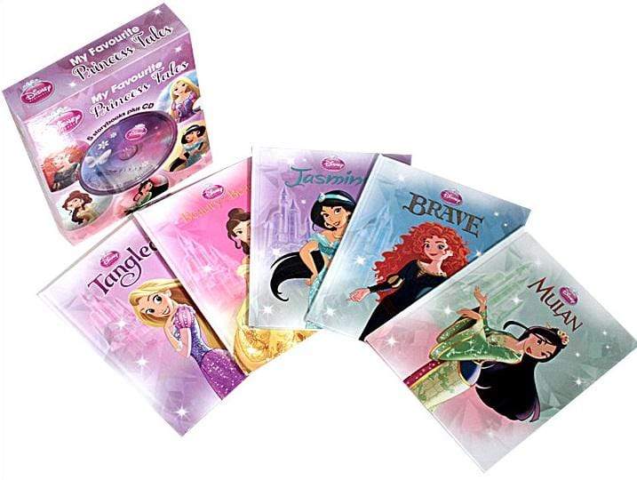 Disney Princess: My Favourite Princess Tales (5 Books With CD)