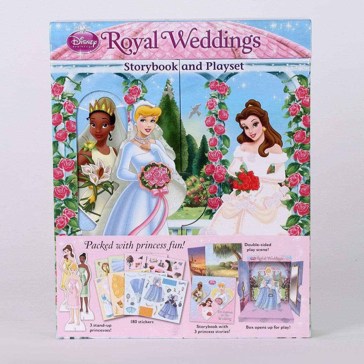 Disney Princess : Royal Wedding Storybook And Playset