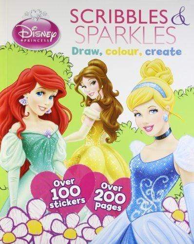 Disney Princess Scribbles And Sparkles