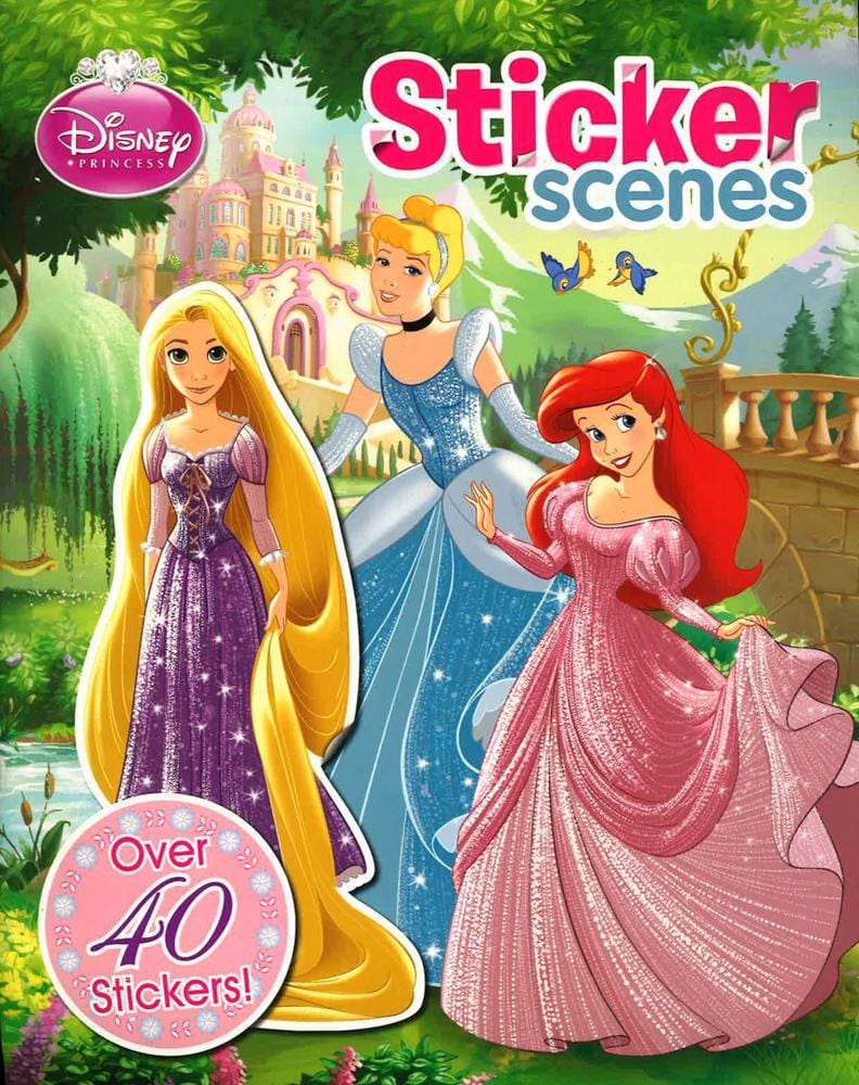Disney Princess Sticker Scenes: Over 40 stickers!