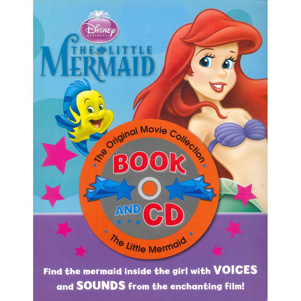 Disney Princess : The Little Mermaid Book And Cd
