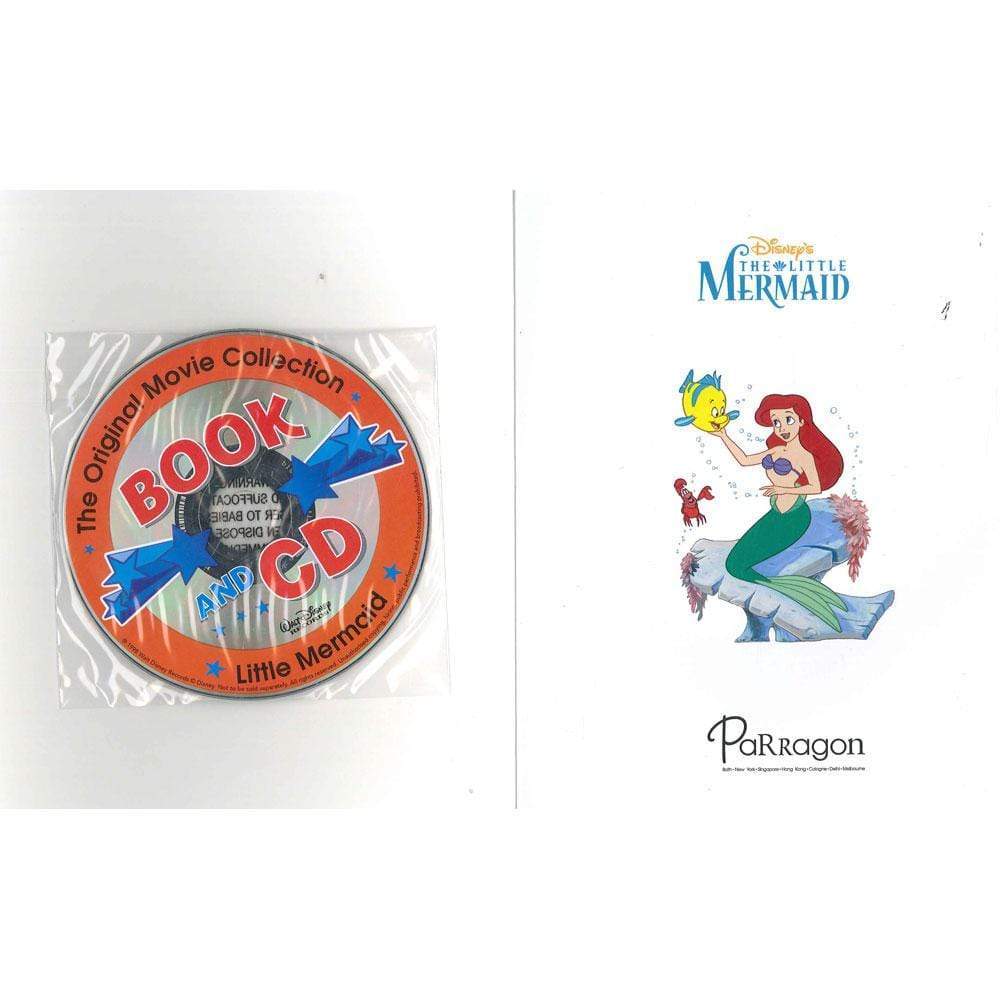 Disney Princess : The Little Mermaid Book And Cd
