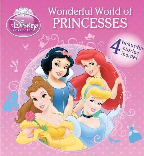 Disney Princess: Wonderful World Of Princesses (4 Books)
