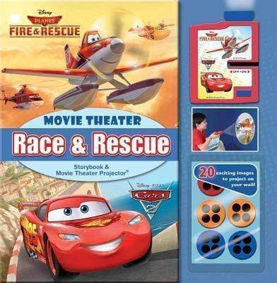 Disney Race & Rescue: Movie Theater Storybook & Movie Projector
