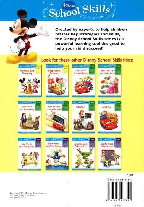 Disney School Skills: Key Words And Vocabulary (Age 6-7)