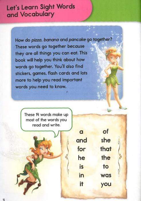 Disney School Skills: Key Words And Vocabulary (Age 6-7)