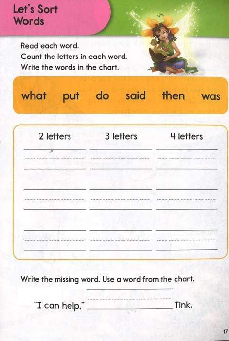 Disney School Skills: Key Words And Vocabulary (Age 6-7)