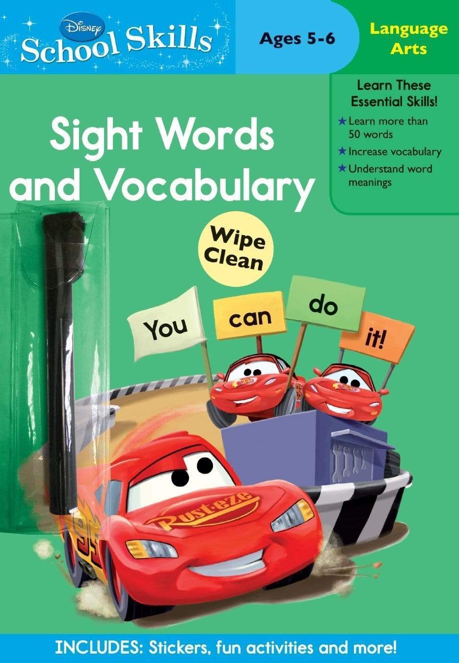 Disney School Skills : Sight Words And Vocabulary