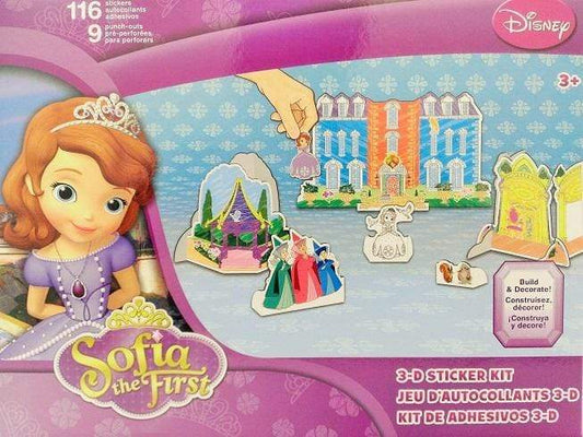 Disney Sofia The First: 3-D Sticker Kit