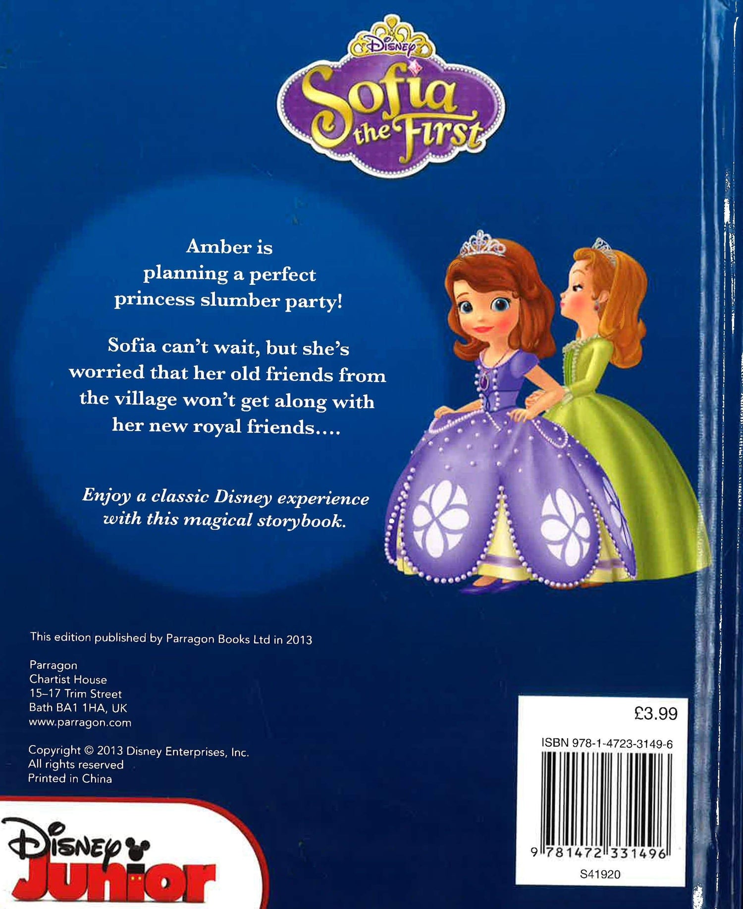 Disney Sofia The First Magical Story (Hb)