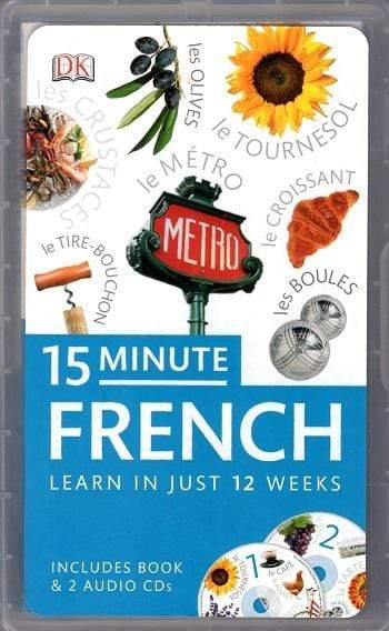 DK: 15 Minute French (Include book with 2 Audio CDs)