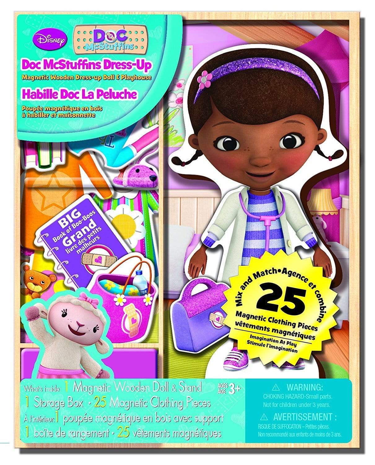 Doc McStuffins - Magnetic Fashion Wardrobe