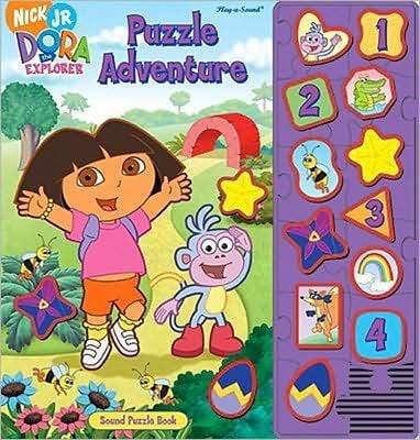 Dora's Puzzle Adventure Sound Puzzle Book