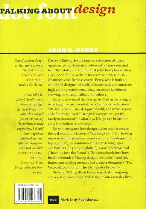 Dot-Font: Talking About Design