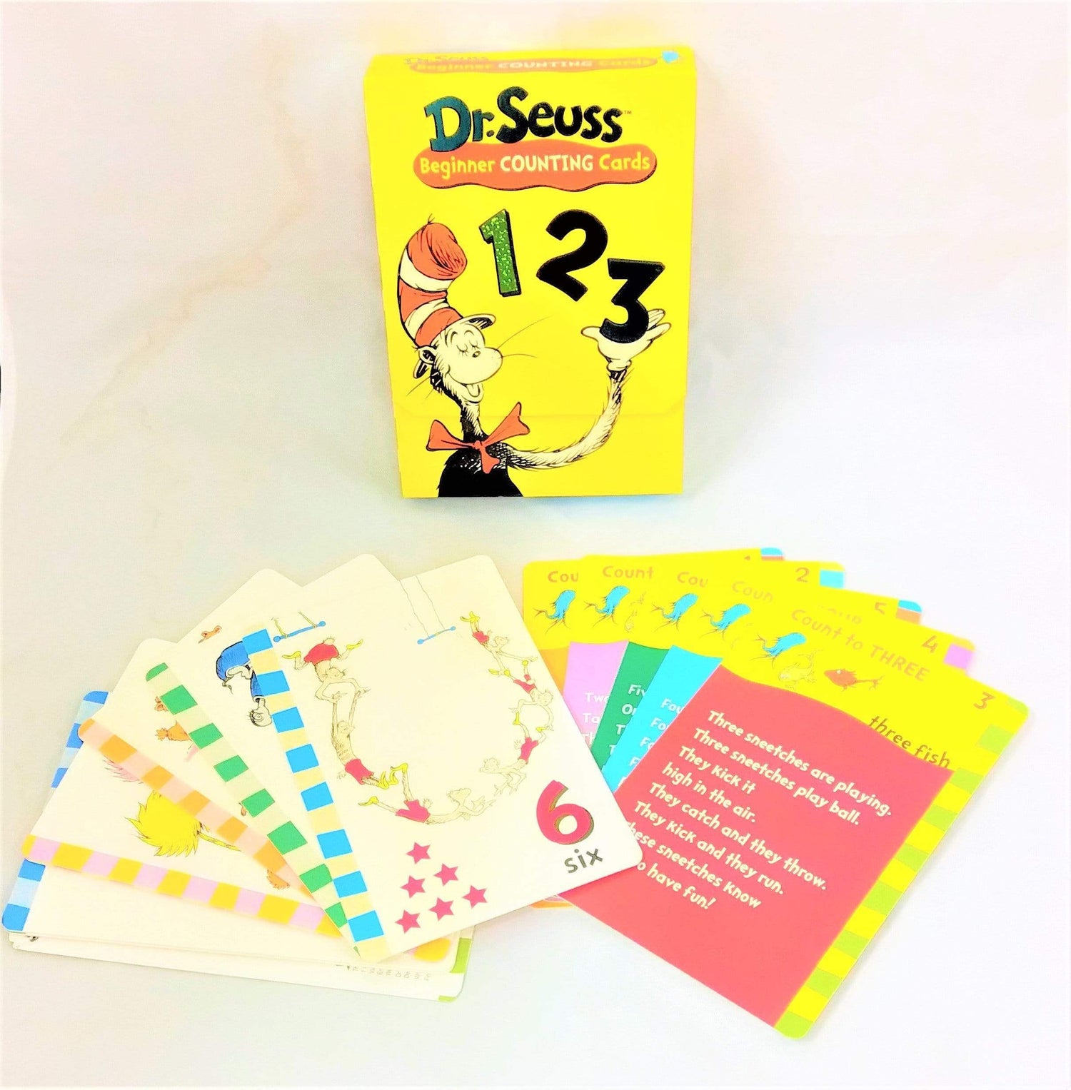 Dr. Seuss Beginner Counting Cards - 123