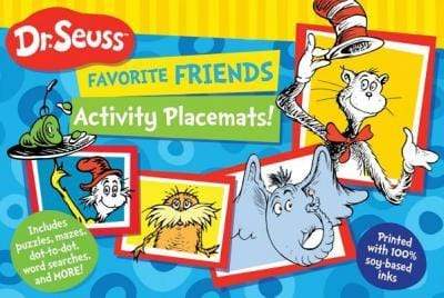 Dr. Seuss Favorite Friends Activity Placemats!
