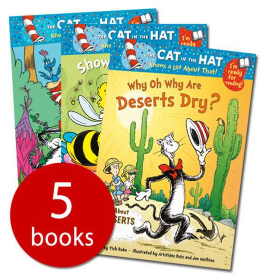 Dr Seuss: The Cat In The Hat Knows A Lot About That Set - Pack (5 Bks)