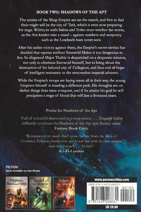 Dragonfly Falling (Shadows Of The Apt Book 2)