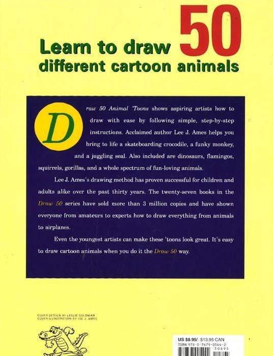 Draw 50 Animal Toons