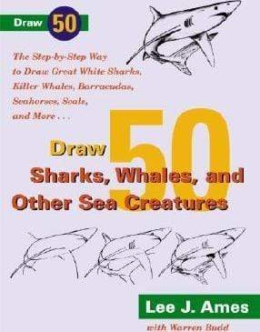 Draw 50 Sharks, Whales, And Other Sea Creatures