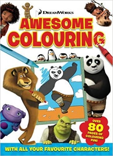 DREAMWORKS AWESOME COLOURING