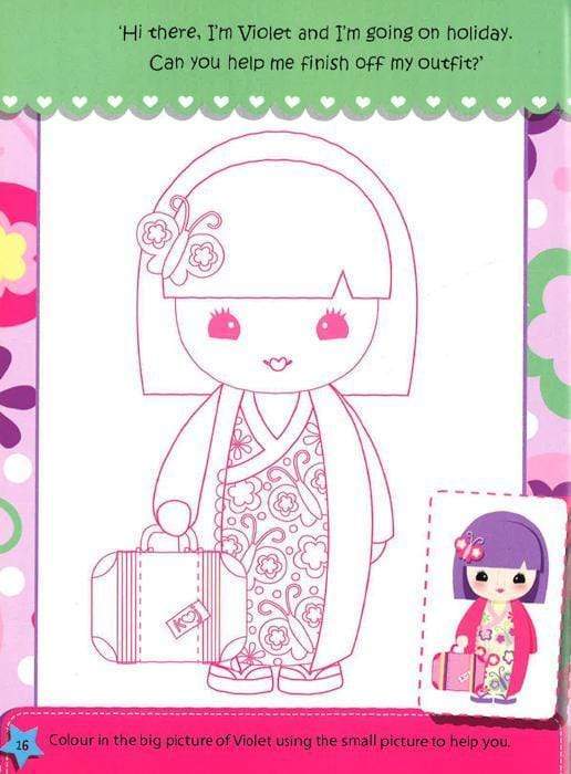 Dress Up Sticker Book