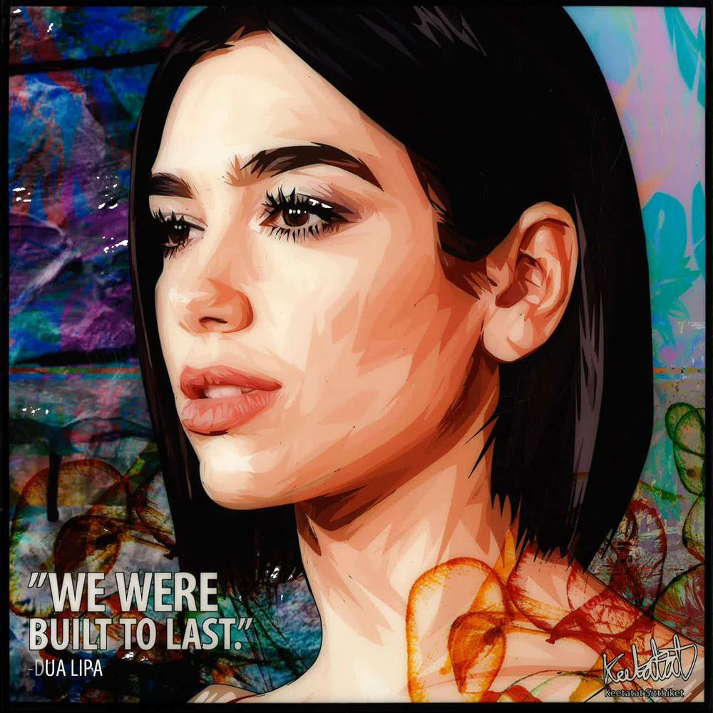 DUA LIPA_WE WERE POP ART (10X10)