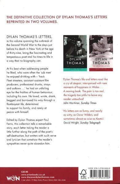 Dylan Thomas The Collected Letters Volume 2 Pb