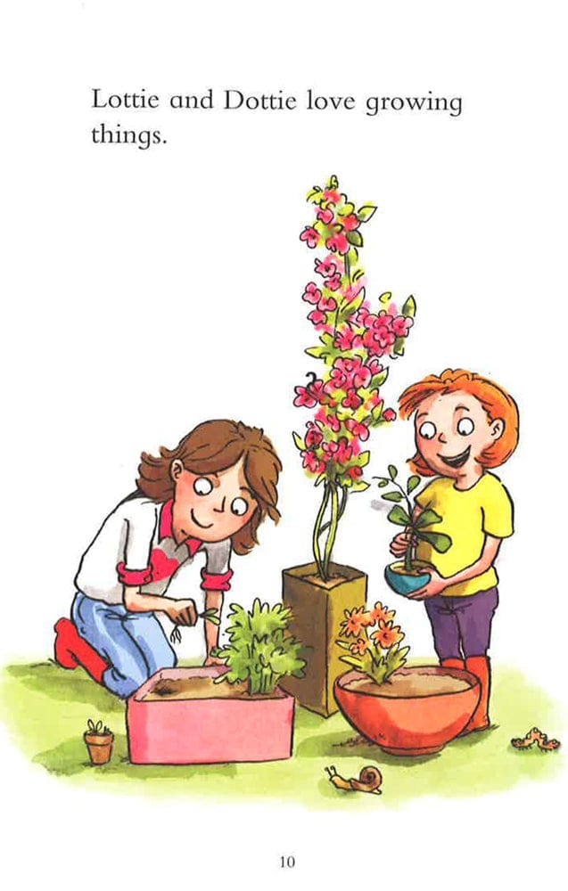 Early Reader: Lottie And Dottie Grow Pumpkins