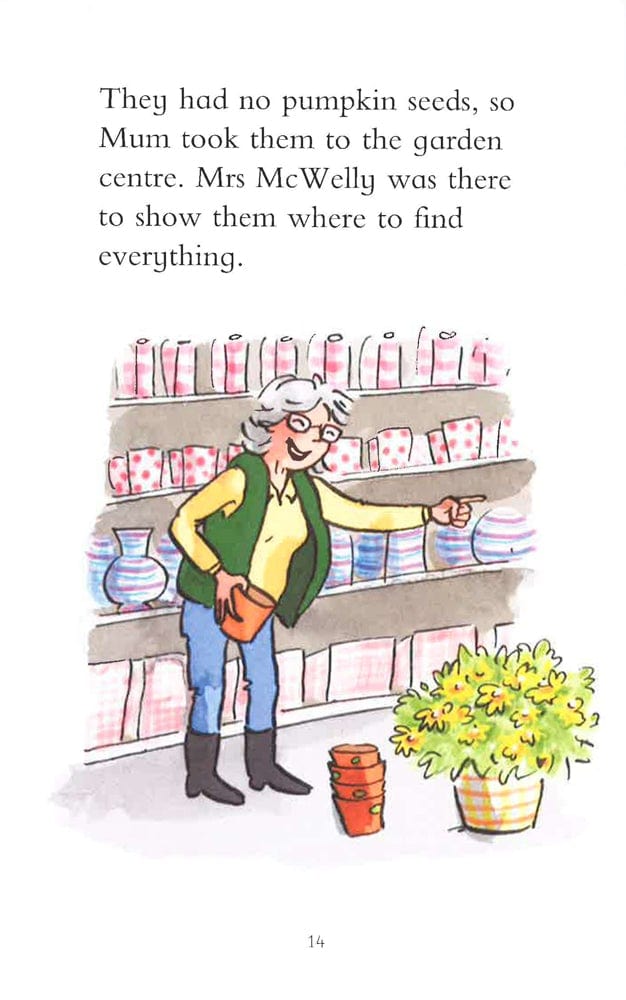 Early Reader: Lottie And Dottie Grow Pumpkins