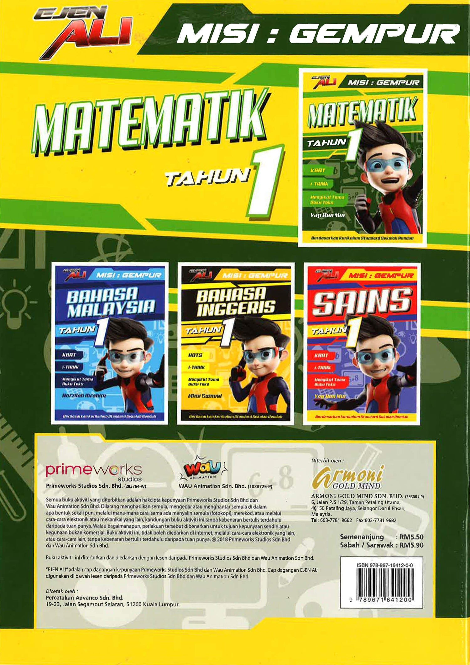 Ejen Ali Gempur: Maths