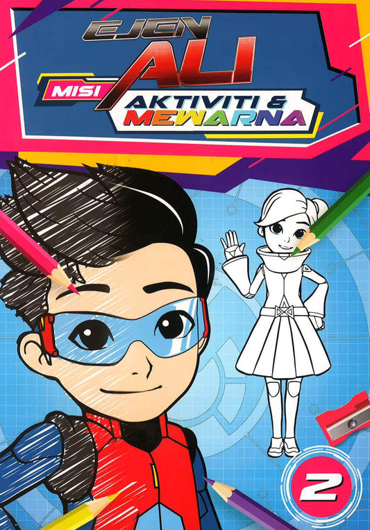 Ejen Ali Misi Aktiviti & Mewarna