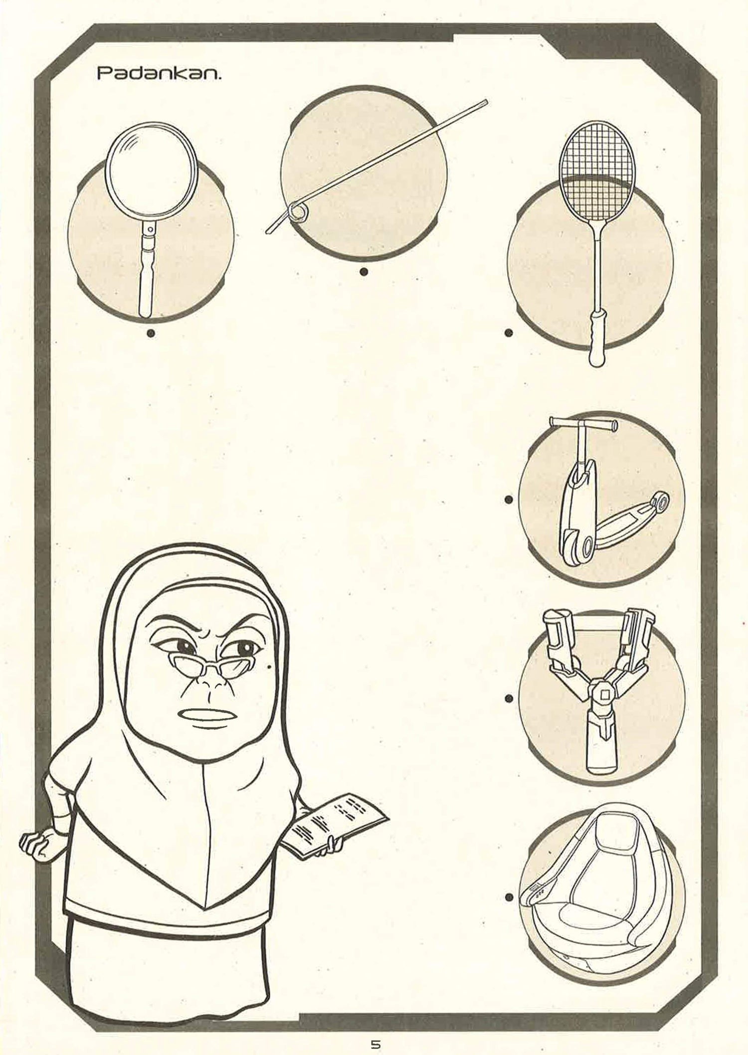Ejen Ali Misi Aktiviti & Mewarna