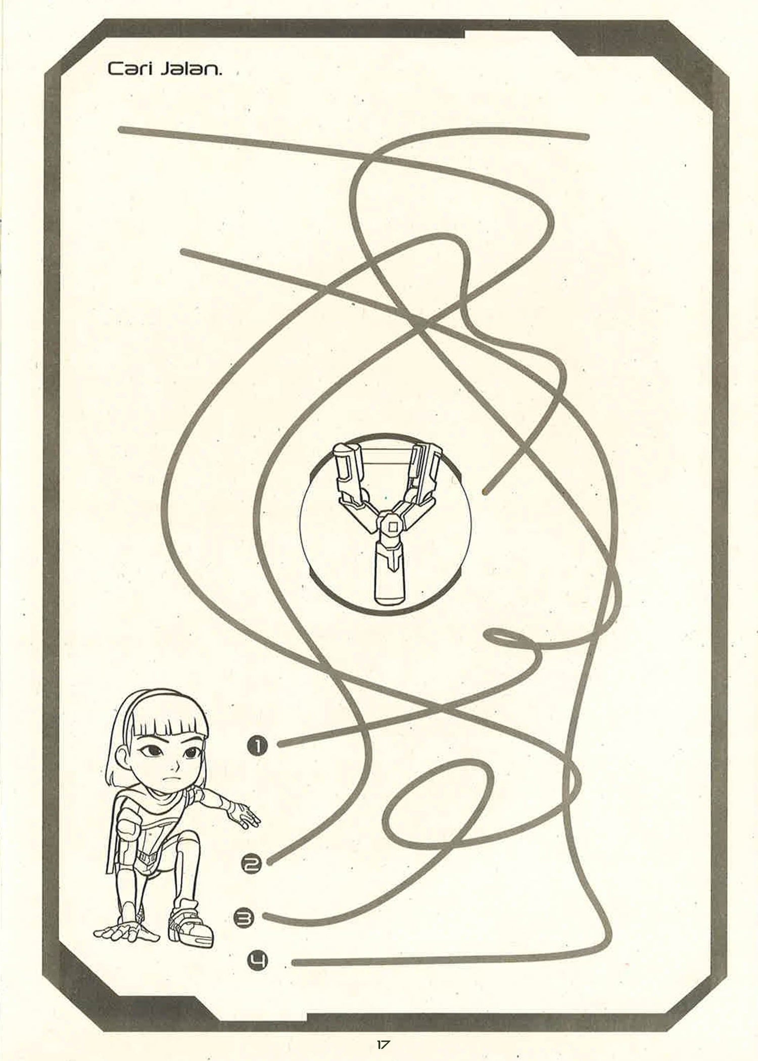 Ejen Ali Misi Aktiviti & Mewarna