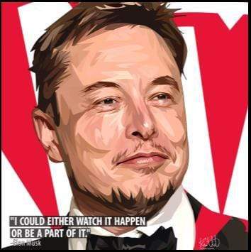 Elon Musk_I Could (10'X10')