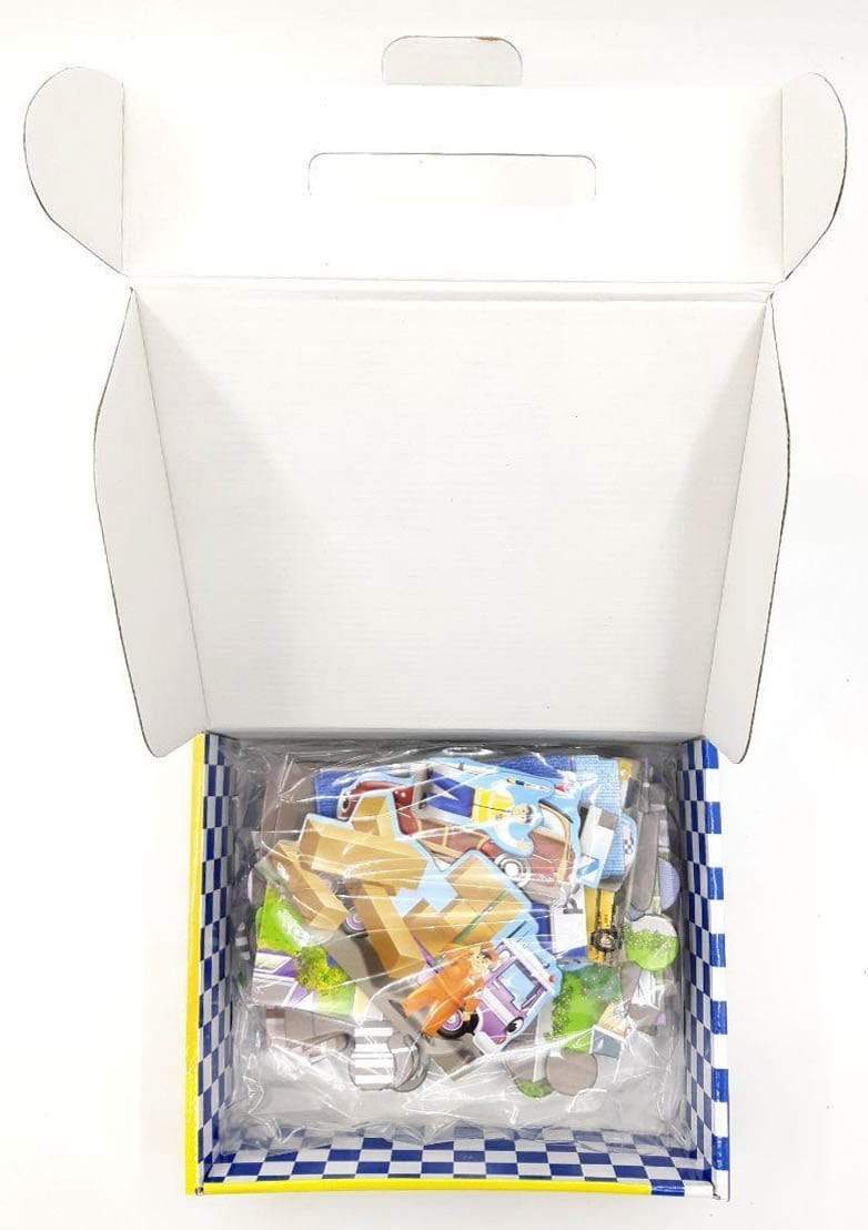 Emergency Vehicles: Police Station 3D Floor Puzzle