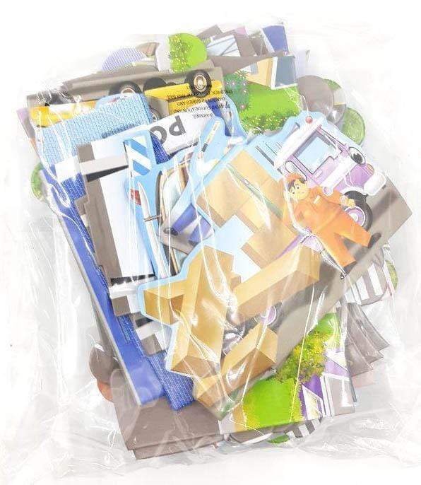 Emergency Vehicles: Police Station 3D Floor Puzzle