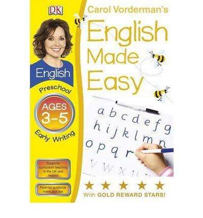 English Made Easy Early Writing Preschool Ages 3-5