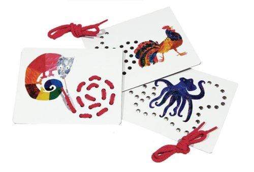 Eric Carle Animal Lacing Cards