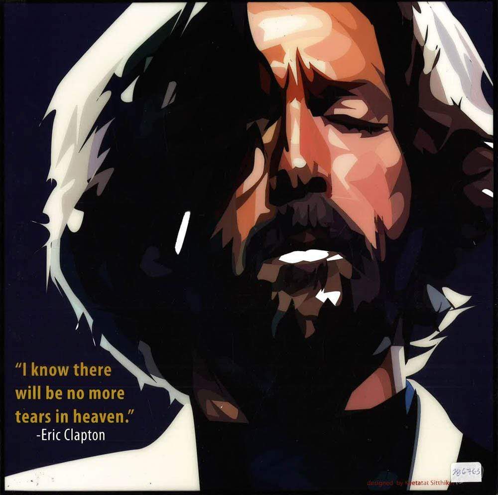 ERIC CLAPTON POP ART (10'X10')
