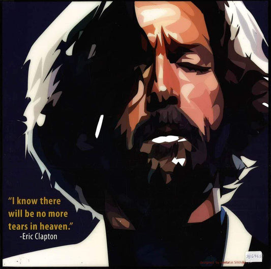 ERIC CLAPTON POP ART (10'X10')
