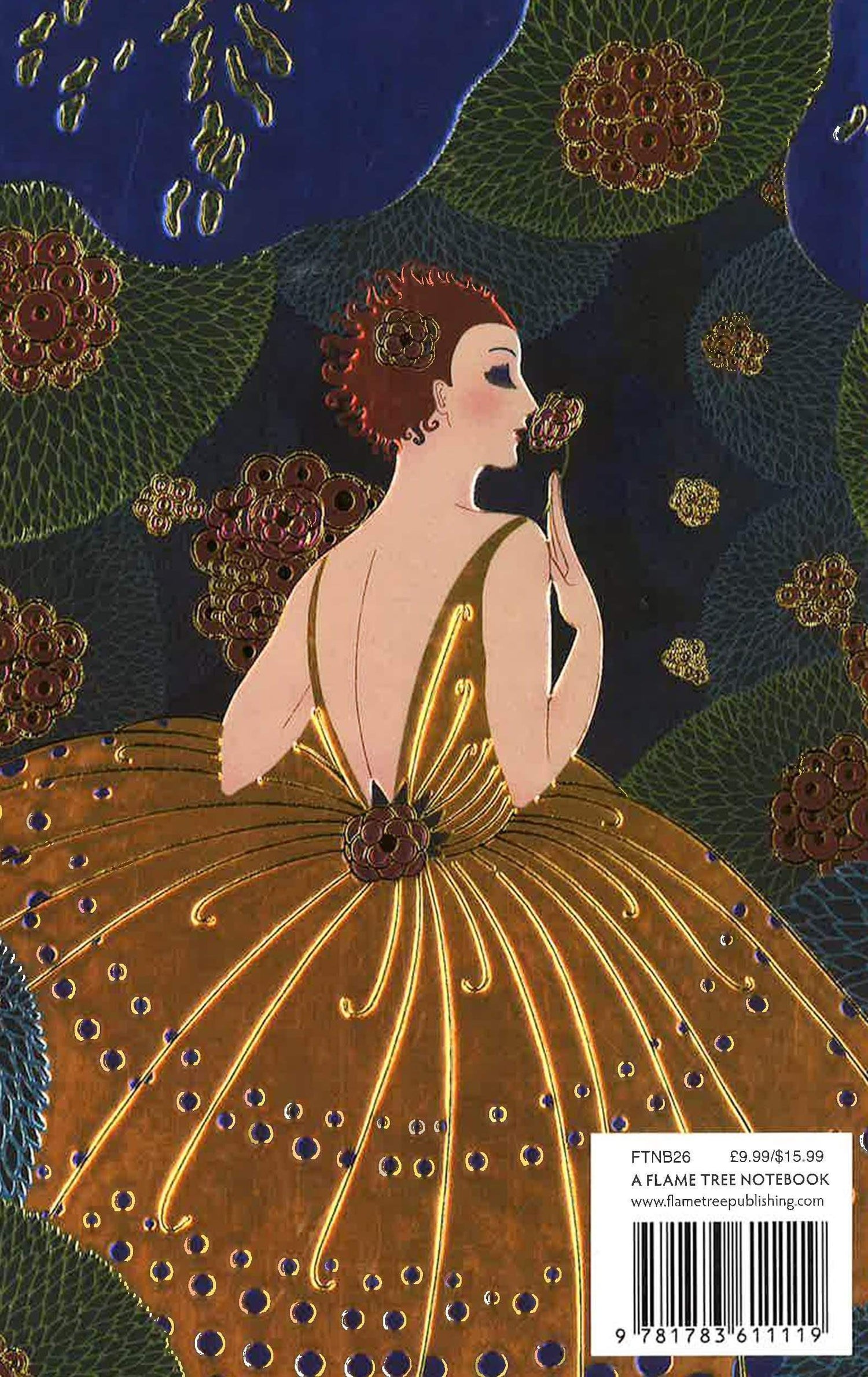 Erte: Winter Flowers (Foiled Journal)