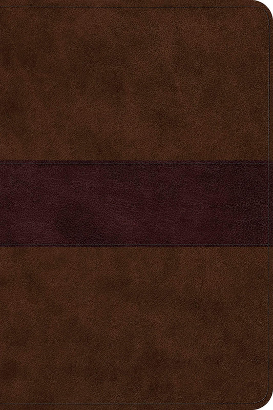 Esv Gospel Transformation Bible (Trutone, Brown/Walnut, Portfolio Design)