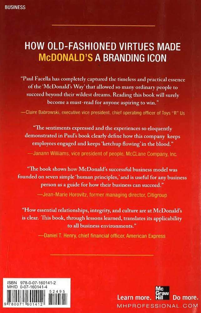 *Everything I Know About Business I Learned At Mcdon