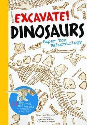 Excavate! Dinosaurs: Paper Toy Palaeontology