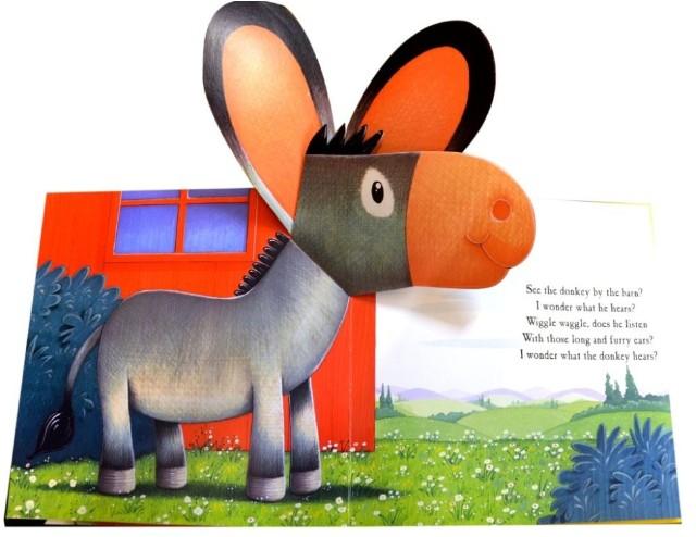 Eyes, Ears, Nose and Tails: Barnyard Pop-Up (HB)