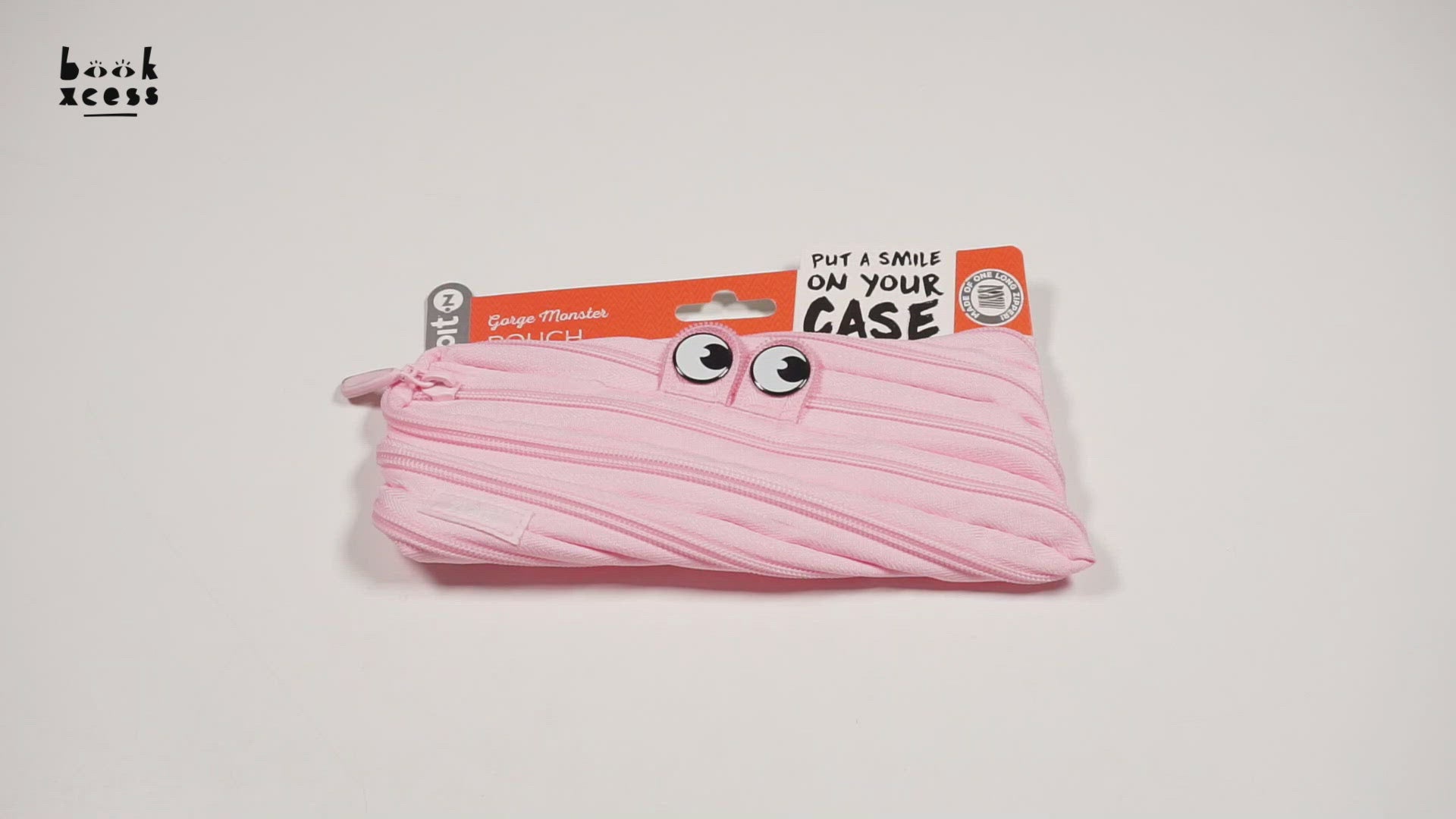 Zipit Gorge Monster Pencil Case, Pink (default)