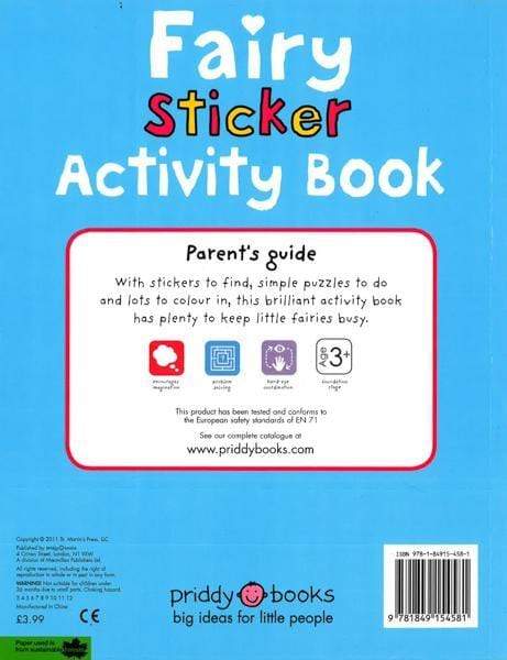 Fairy Sticker Activity Book