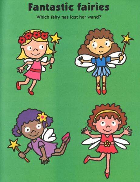 Fairy Sticker Activity Book