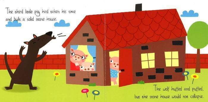 Fairy Tales To Touch: The Three Little Pigs